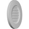 Ekena Millwork Round Gable Vent Louver, w/ Wide Trim, Non-Functional, 20"W x 20"H x 1 1/2"P GVRO20D - alternate 2
